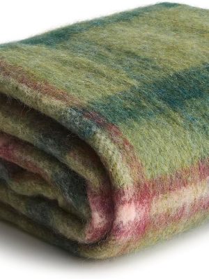 Women's Wool Blend Woven Throw